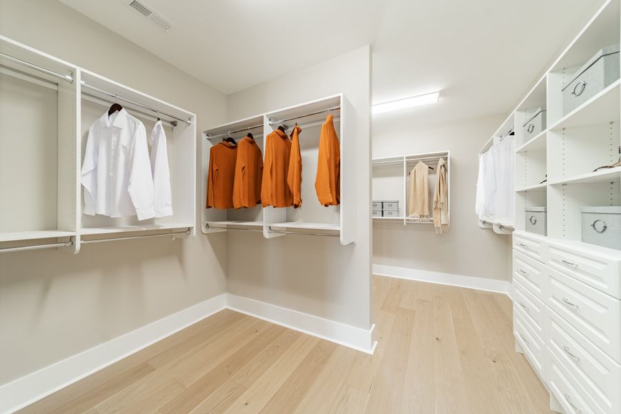Emeline Model Primary Closet