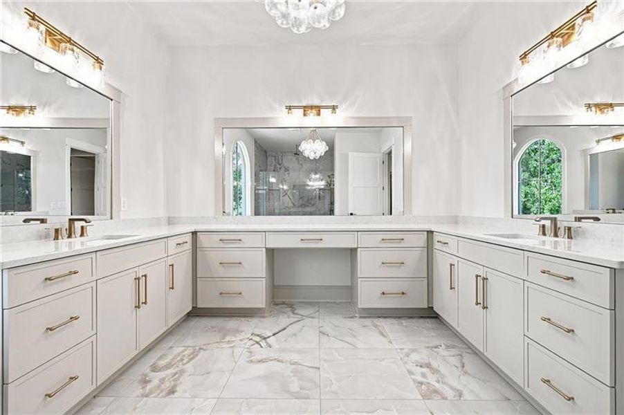 Furnished interior view inside a new home in , Milton (Image 7).