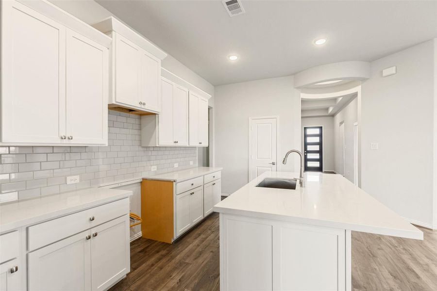 Furnished interior view inside a new home in Brookewater, Rosenberg (Image 9).