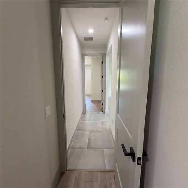 Hallway between Master Bedrooms