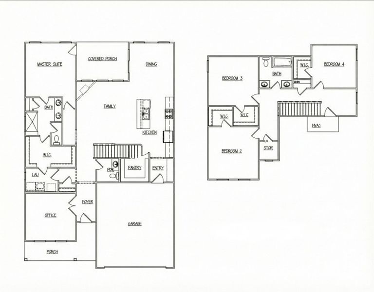 2D floor plan layout of this home in , Salisbury, NC (Image 3).
