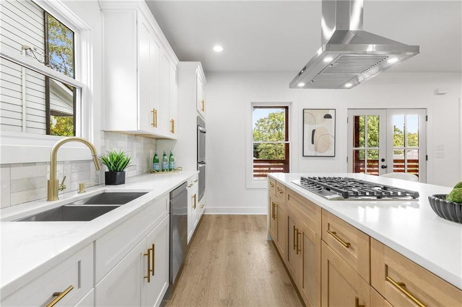 Furnished interior view inside a new home in , Atlanta (Image 14). Furnished interior view inside a new home in , Atlanta (Image 14).