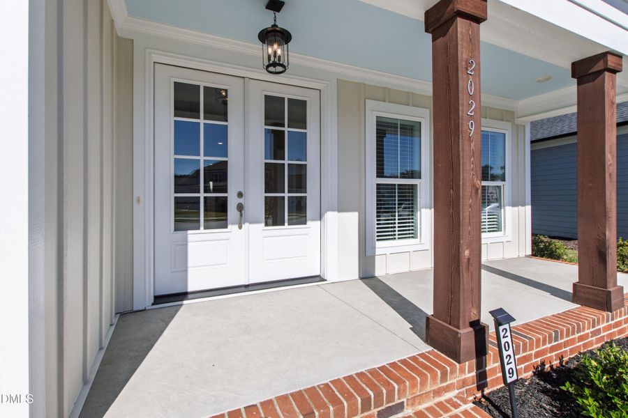 Southern Haint Blue Porch