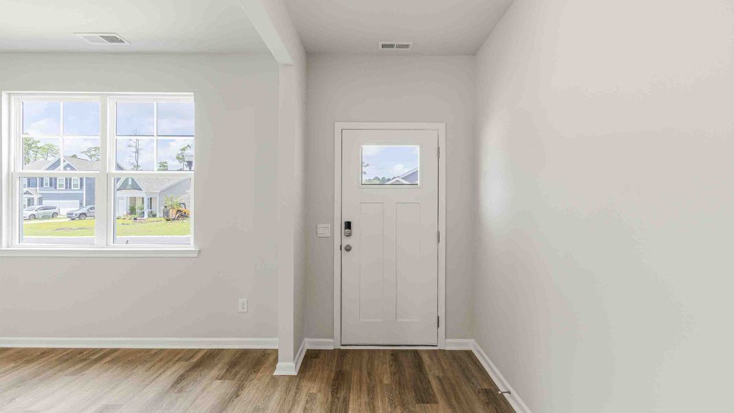Spacious, unfurnished interior of a new home in Sidbury Station, Castle Hayne (Image 15). Spacious, unfurnished interior of a new home in Sidbury Station, Castle Hayne (Image 15).
