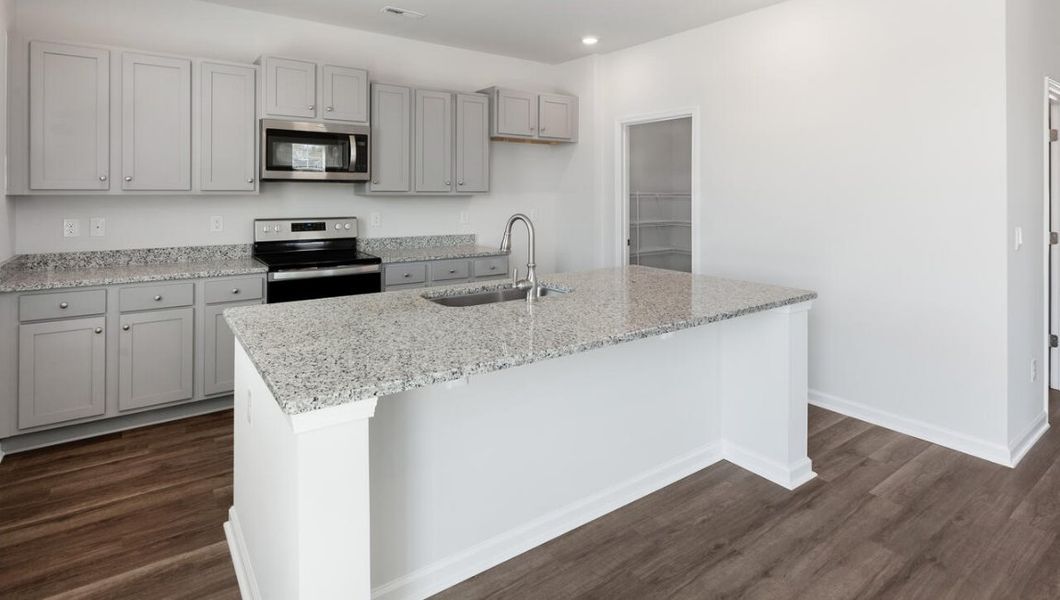 Furnished interior view inside a new home in Grayson Park, Leland (Image 6).