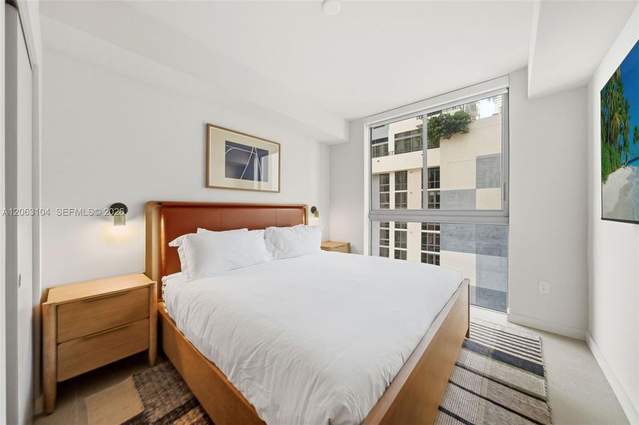 Furnished interior view inside a new home in , Miami (Image 24).
