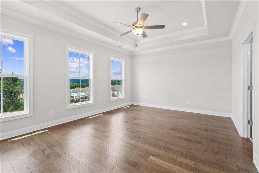 Spacious, unfurnished interior of a new home in Palisades Single Family, Cumming (Image 11).
