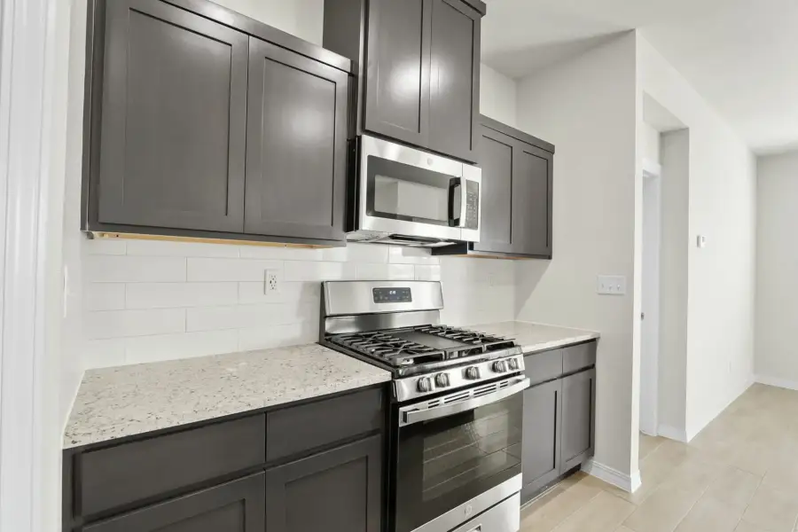 Representative furnished interior of a home built from the Prickly Pear by View Homes in Paseo del Este, El Paso (Image 12).