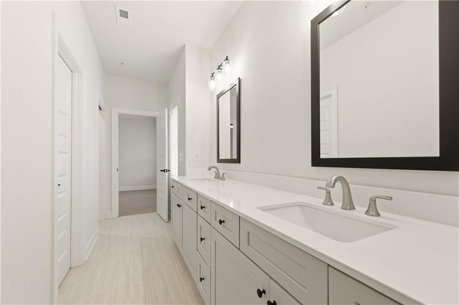 Furnished interior view inside a new home in , Marietta (Image 11).