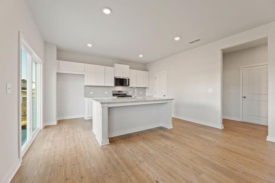 Furnished interior view inside a new home in Reserve at Gum Springs, Jefferson (Image 9).