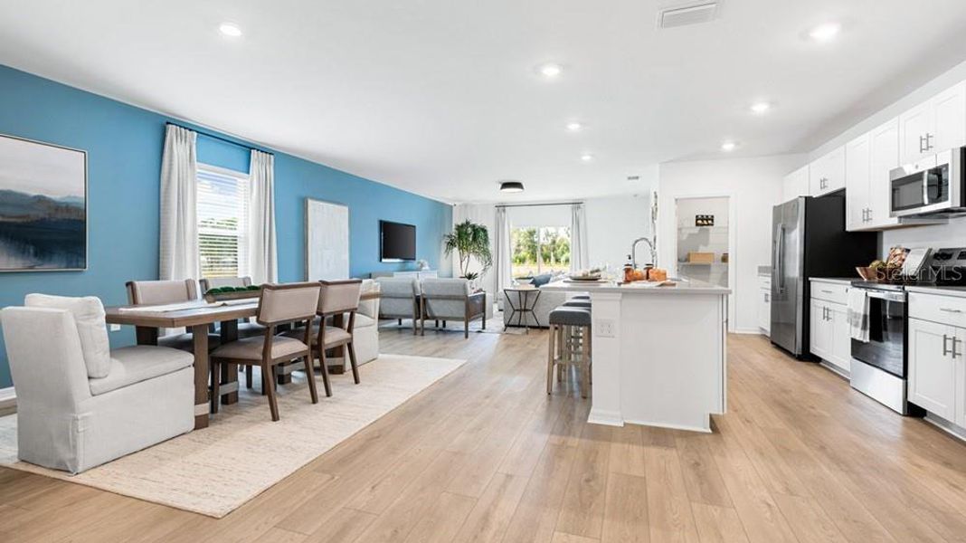 Furnished interior view inside a new home in Solena, North Fort Myers (Image 3).