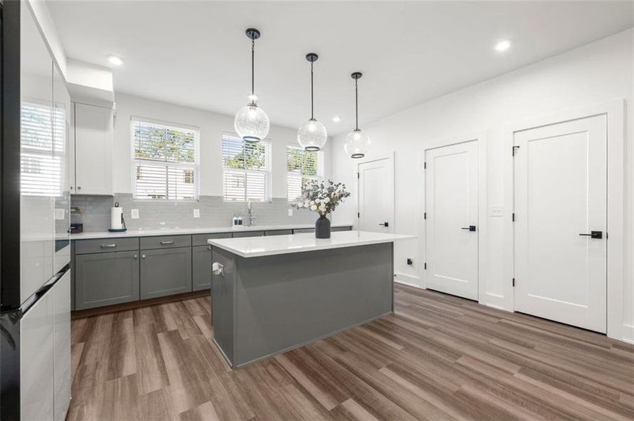 Furnished interior view inside a new home in , Atlanta (Image 7).