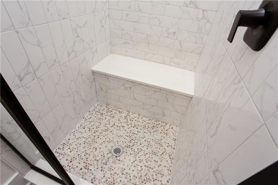 Close-up of interior finishes inside a home in , Acworth (Image 34).