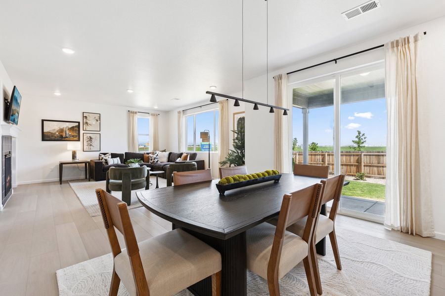 Representative furnished interior of a home built from the Jansen by Risewell Homes in Cherry Meadows, Brighton (Image 13).