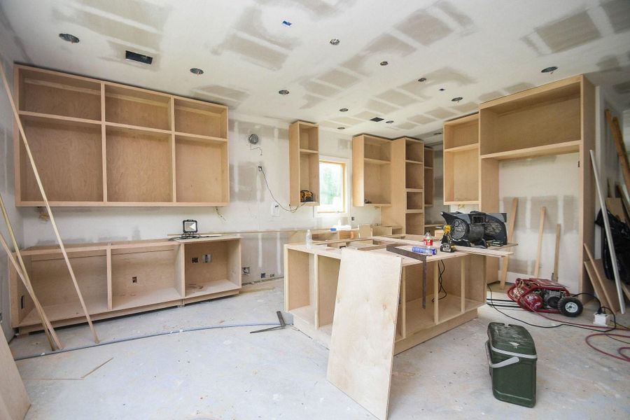 In-progress construction of a new home in , Houston, TX (Image 11).