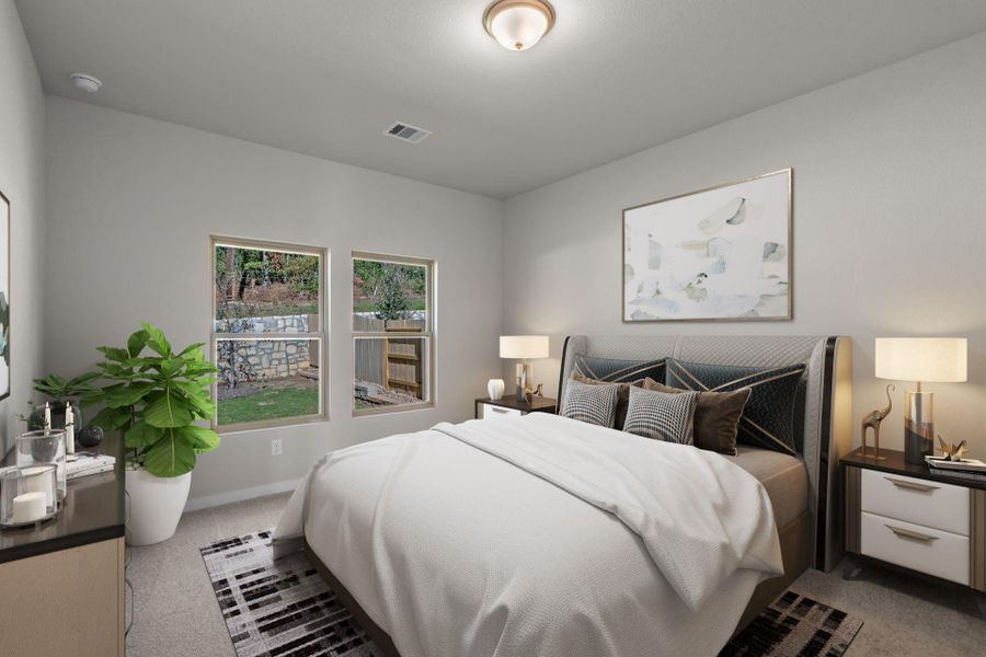 Furnished interior view inside a new home in Westridge Cove, Panorama Village (Image 8).