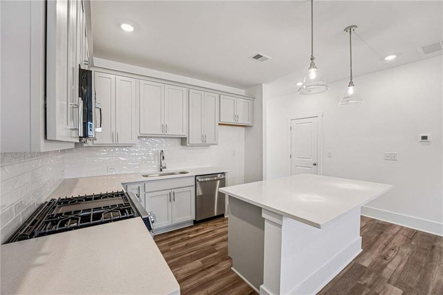 Furnished interior view inside a new home in Park Vue, Atlanta (Image 13). Furnished interior view inside a new home in Park Vue, Atlanta (Image 13).