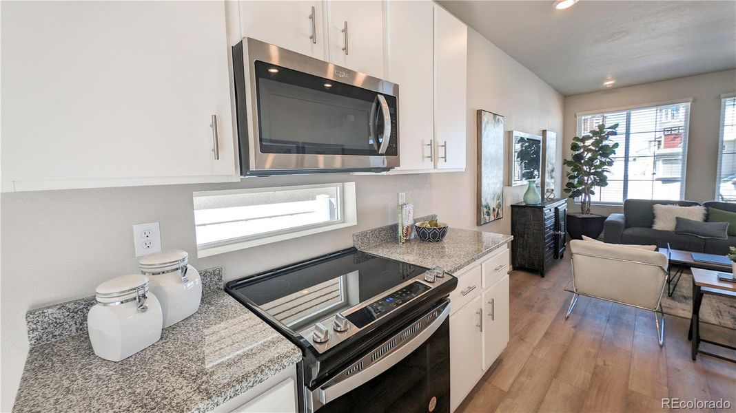 Furnished interior view inside a new home in Thompson River Ranch, Johnstown (Image 5).