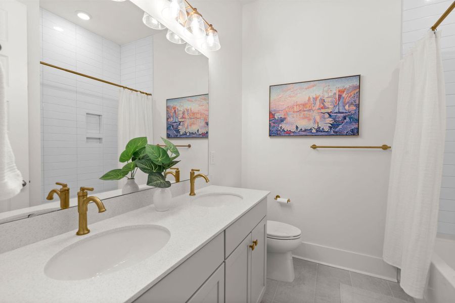 Furnished interior view inside a new home in , Summerville (Image 35).