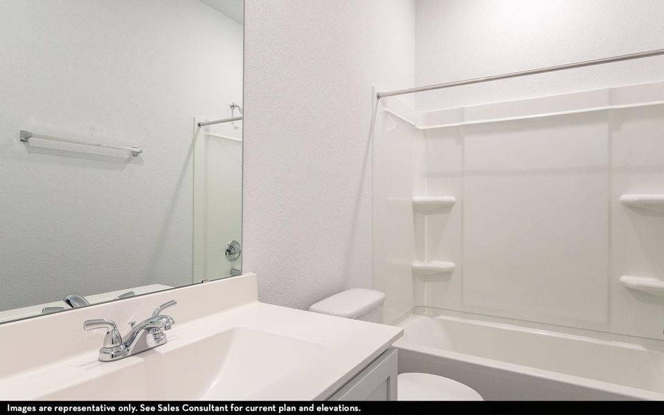 Furnished interior view inside a new home in Paramount, Kyle (Image 5). Furnished interior view inside a new home in Paramount, Kyle (Image 5).