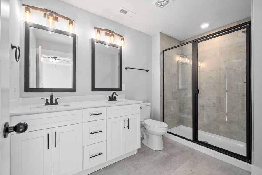 Representative furnished interior of a home built from the Maui by Rockwood Homes in Garrettsburg Meadows, Clarksville (Image 11).