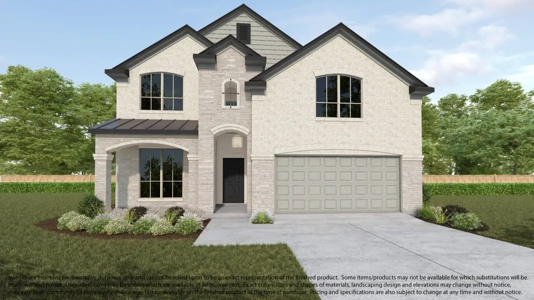 Representative exterior photo of a completed home built from the 596 by Long Lake Ltd. in Bradbury Forest, Spring, TX (Image 2). Representative exterior photo of a completed home built from the 596 by Long Lake Ltd. in Bradbury Forest, Spring, TX (Image 2).