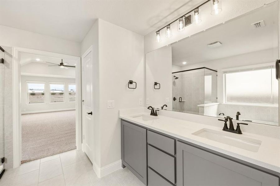 Furnished interior view inside a new home in Silo Mills, Joshua (Image 10). Furnished interior view inside a new home in Silo Mills, Joshua (Image 10).