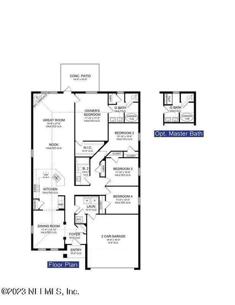 2D floor plan layout of this home in , Green Cove Springs, FL (Image 5). 2D floor plan layout of this home in , Green Cove Springs, FL (Image 5).