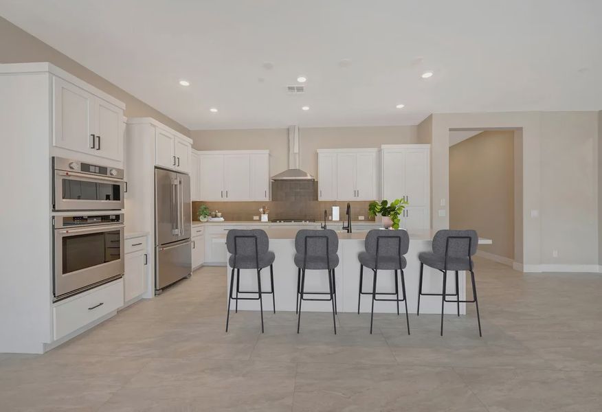 Virtually Staged Trilogy Ridgecrest Venture HS 123 Kitchen - 2 of 18