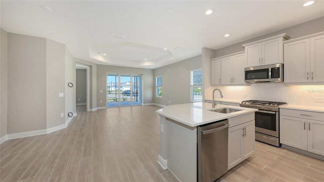 Furnished interior view inside a new home in , Venice (Image 8).