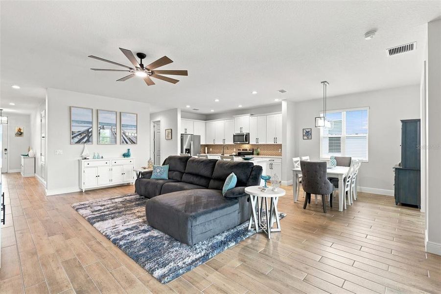 Furnished interior view inside a new home in , Groveland (Image 7).