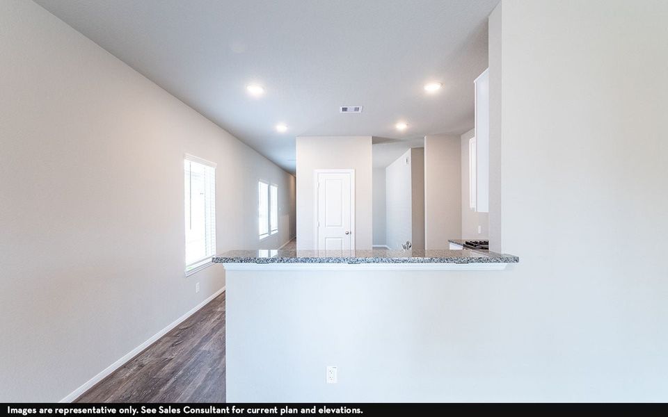Representative furnished interior of a home built from the Oak II by CastleRock Communities in Westridge, McKinney (Image 6). Representative furnished interior of a home built from the Oak II by CastleRock Communities in Westridge, McKinney (Image 6).