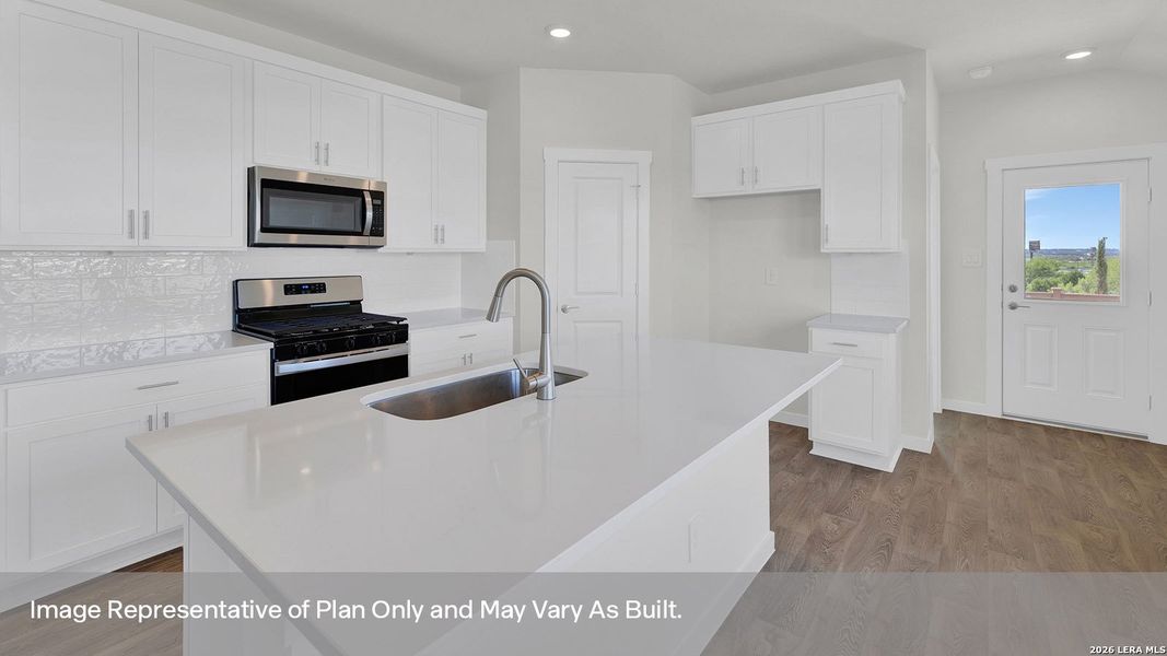 Furnished interior view inside a new home in Mayfair, New Braunfels (Image 5).