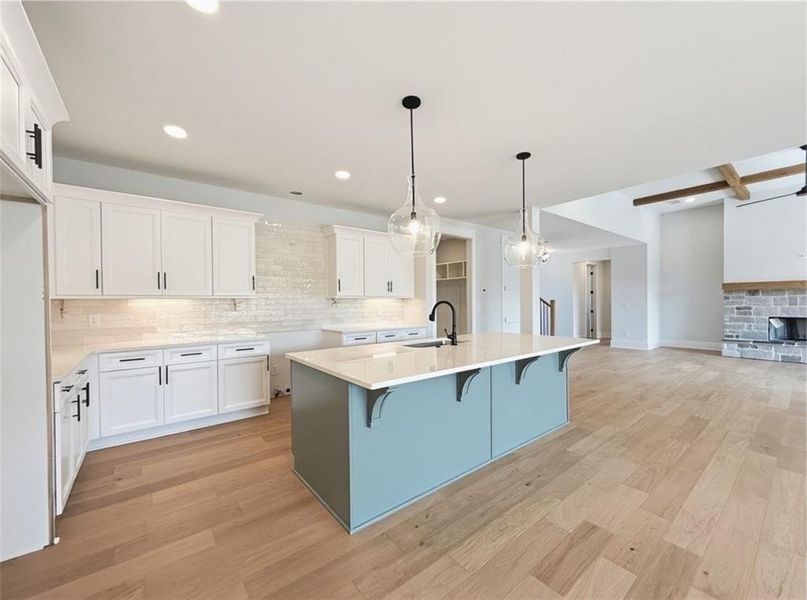 Furnished interior view inside a new home in , Rydal (Image 8).