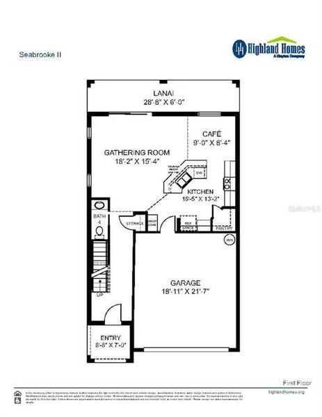 2D floor plan layout of this home in Jackson Crossing, Palmetto, FL (Image 3). 2D floor plan layout of this home in Jackson Crossing, Palmetto, FL (Image 3).