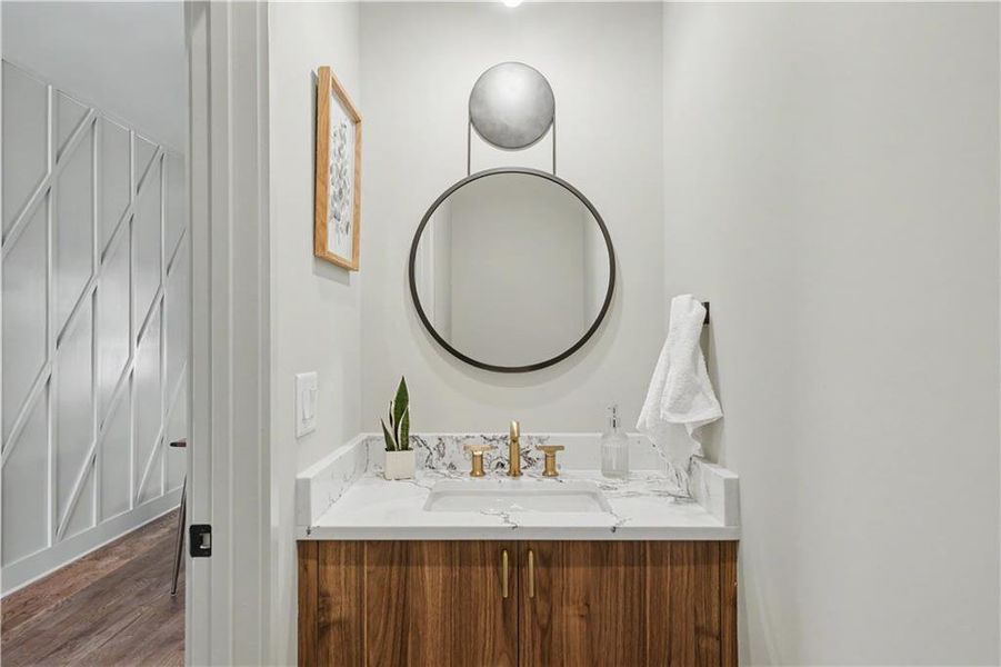 Furnished interior view inside a new home in , Atlanta (Image 18).