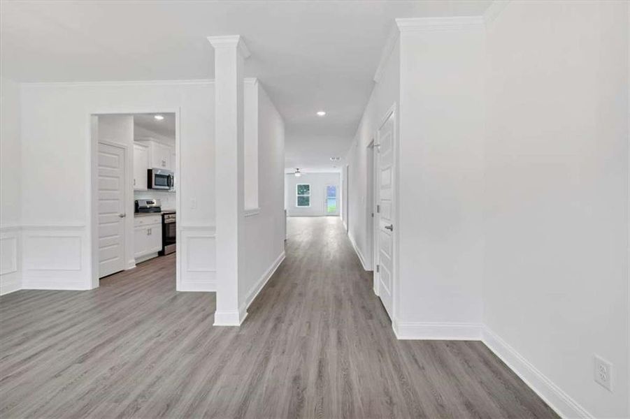 Spacious, unfurnished interior of a new home in Park Place, Bowdon (Image 20).