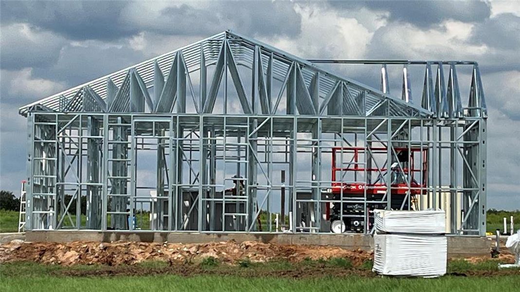 all steel frame