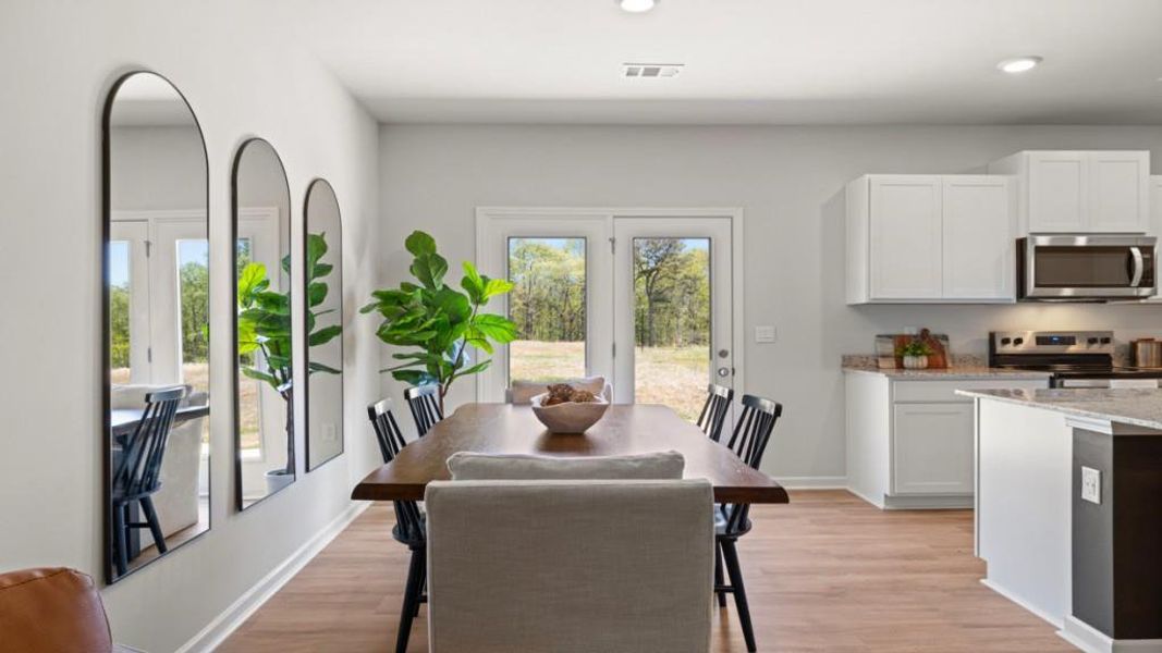 Furnished interior view inside a new home in Rolling Meadows, Jasper (Image 8).