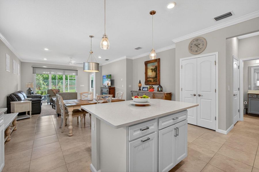 Furnished interior view inside a new home in , Port St. Lucie (Image 17).