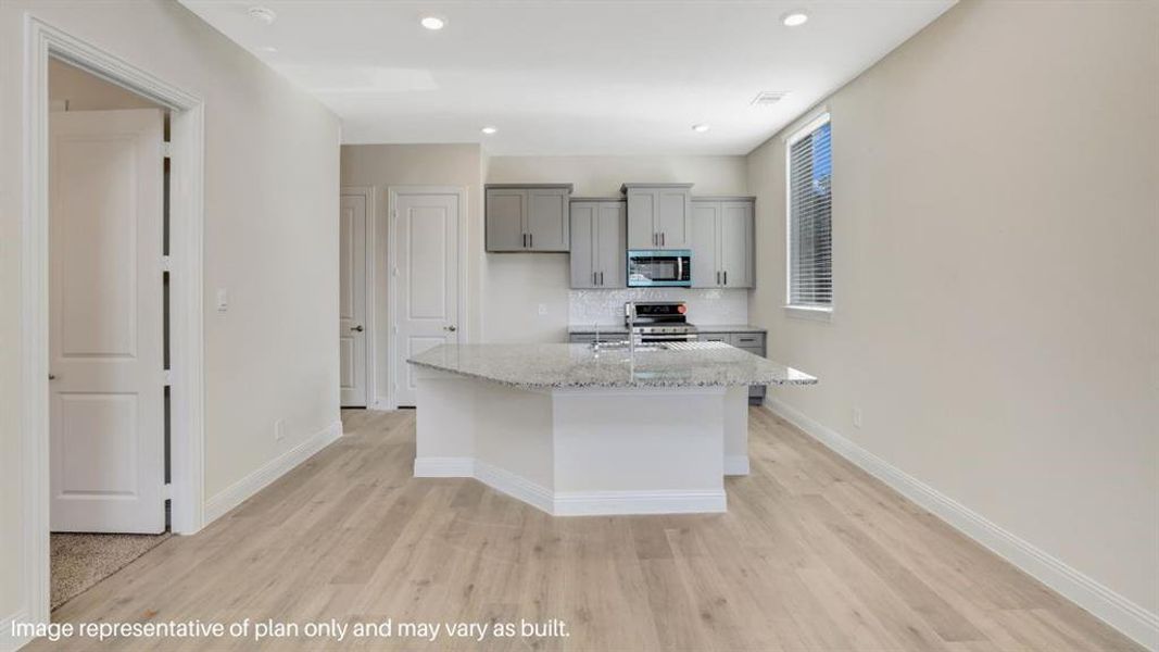 Furnished interior view inside a new home in Mustang Square, Plano (Image 11). Furnished interior view inside a new home in Mustang Square, Plano (Image 11).