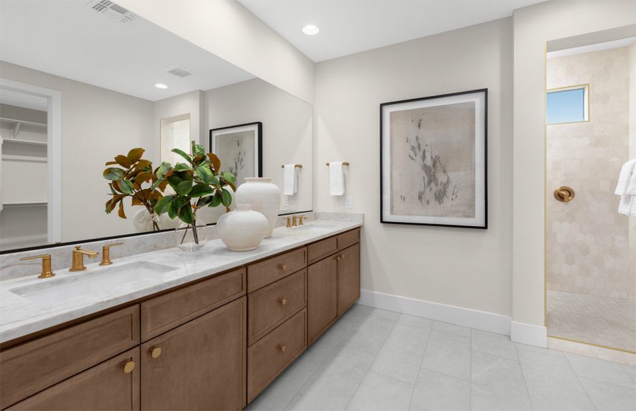 Representative furnished interior of a home built from the Novara by Pulte Homes in Upper Canyon, Phoenix (Image 9). Representative furnished interior of a home built from the Novara by Pulte Homes in Upper Canyon, Phoenix (Image 9).