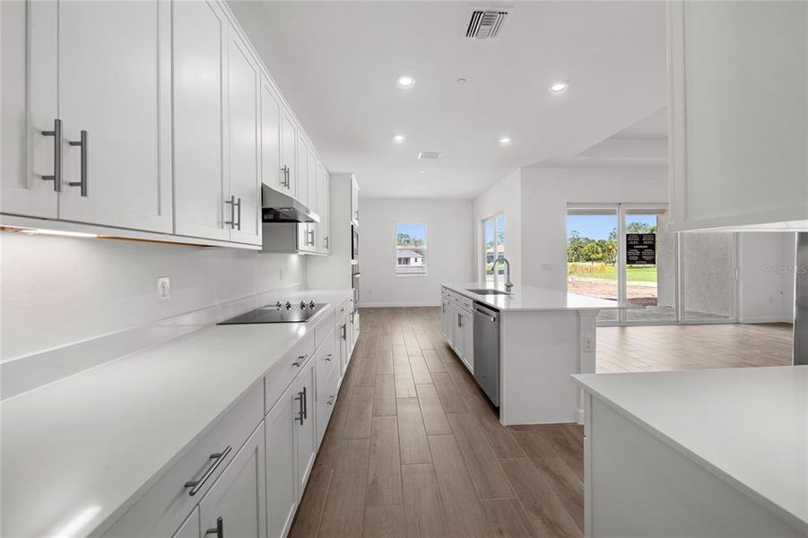 Furnished interior view inside a new home in Calusa Country Club, Lakewood Ranch (Image 9).