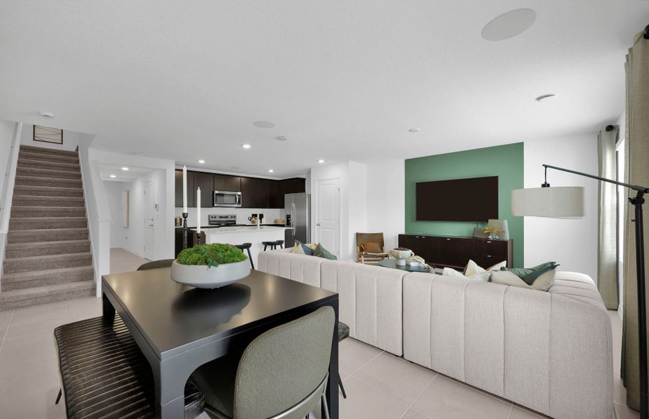 Landmark | Dining Area | Model Representation Landmark | Dining Area | Model Representation