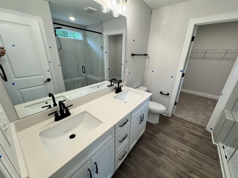 Furnished interior view inside a new home in Caldwell Forest, Charlotte (Image 7).