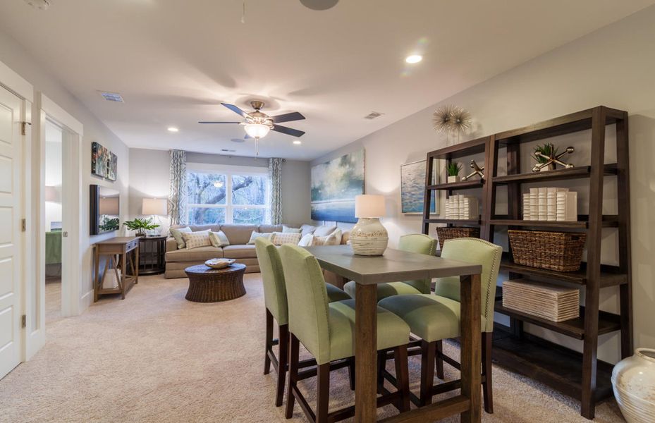 Furnished interior view inside a new home in Grand Arbor, Blythewood (Image 7).