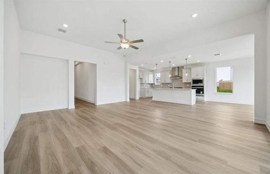 View of kitchen from gathering room View of kitchen from gathering room