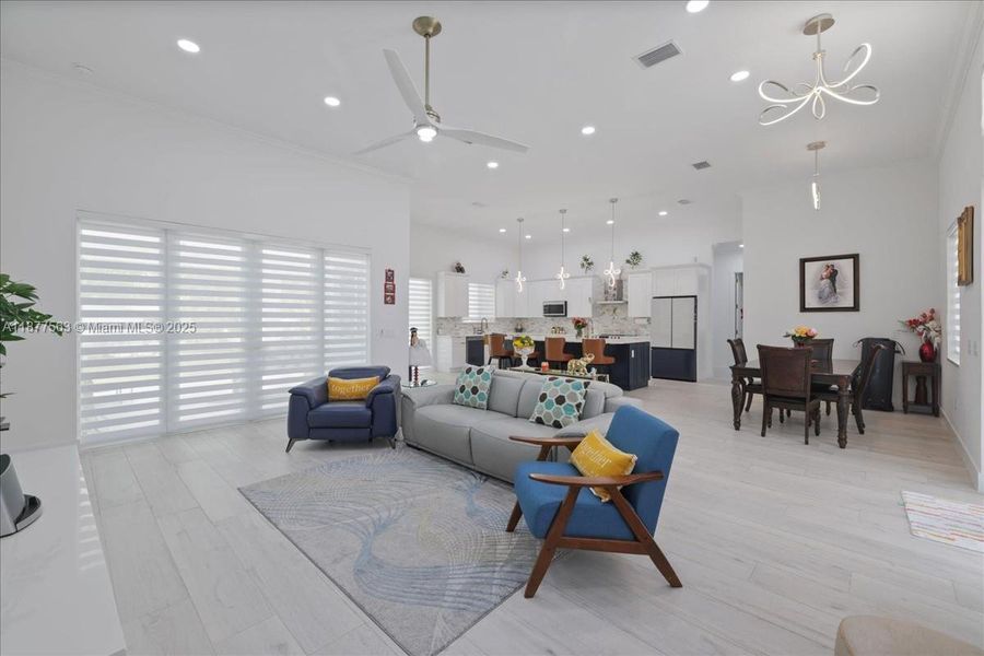 Furnished interior view inside a new home in , Lehigh Acres (Image 17).