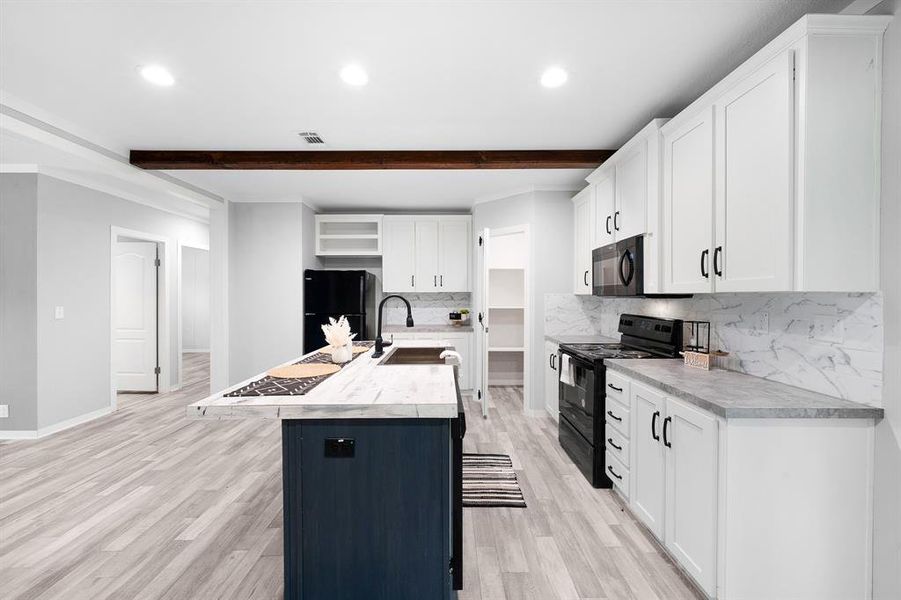 Furnished interior view inside a new home in , Gilmer (Image 9). Furnished interior view inside a new home in , Gilmer (Image 9).