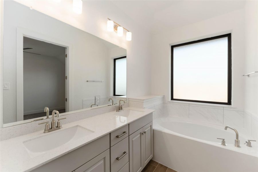 Furnished interior view inside a new home in Arabella on the Prairie, Richmond (Image 9).